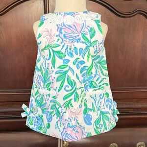 Girls LILLY PULITZER Baby Lilly Shift and Bloomers 12-18M NWT